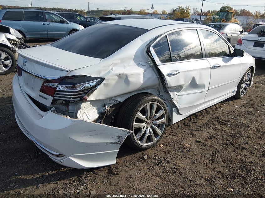 Vin: 1hgcr2f62ga199164, lot: 46965010, honda accord sport 20164