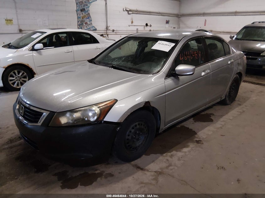 Vin: 1hgcp2e3xaa108209, lot: 46965220, honda accord 2.4 lx 20102