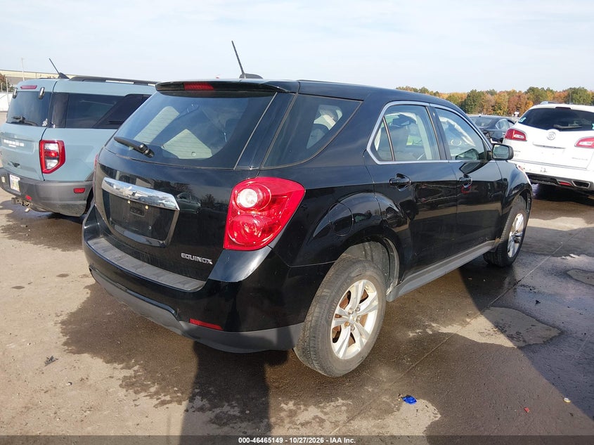 Vin: 2gnalaek5f1153828, lot: 46965524, chevrolet equinox ls 20154