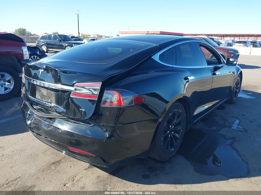 Vin: 5yjsa1e17hf233853, lot: 46965562, tesla model s 60/75 20174