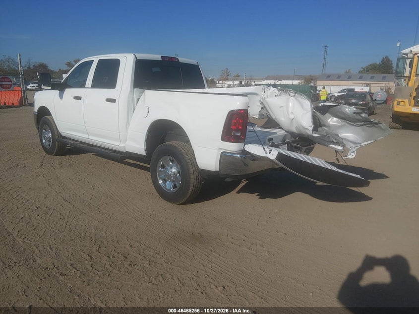 Vin: 3c6ur5cj2tg290094, lot: 46965632, ram 2500 tradesman  4x4 6'4 box 20262