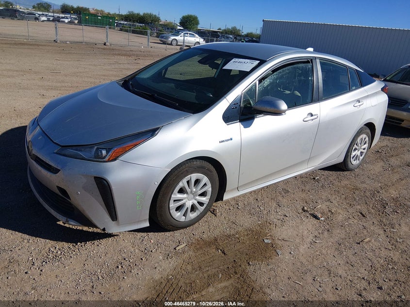 Vin: jtdkarfu4l3103753, lot: 46965655, toyota prius le 20202