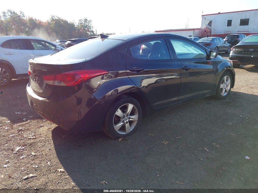 Vin: 5npdh4ae1ch071890, lot: 46965736, hyundai elantra gls 20124