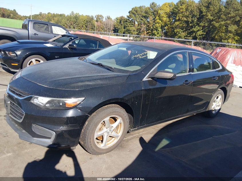 Vin: 1g1zb5st6hf277761, lot: 46965738, chevrolet malibu ls 20172