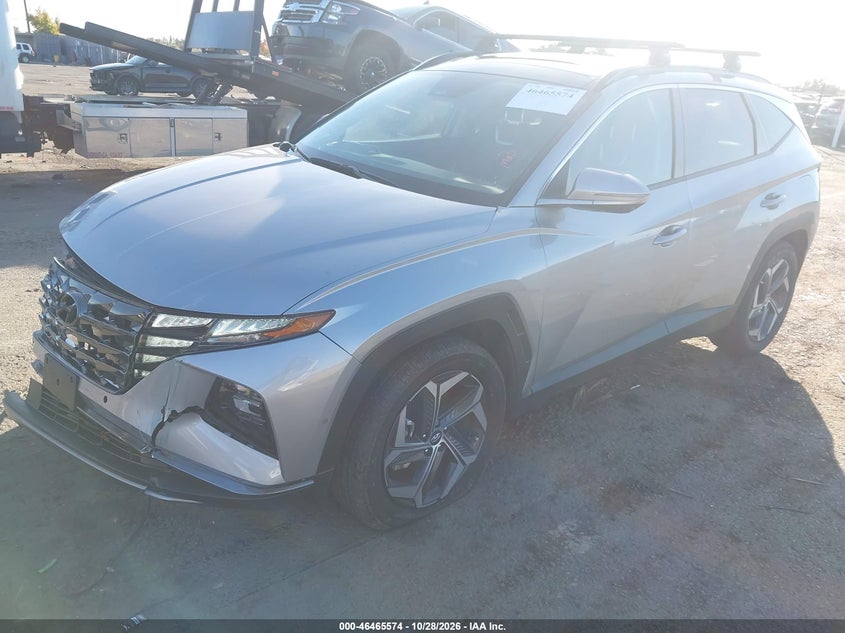 2023 Hyundai Tucson Hybrid Limited, Right Front, IAAI, VIN KM8JECA12PU106186 — photo 2