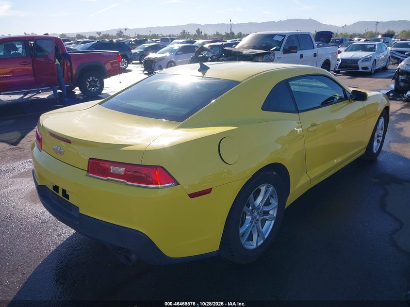 Vin: 2g1fb1e33f9218471, lot: 46965951, chevrolet camaro 2ls 20154