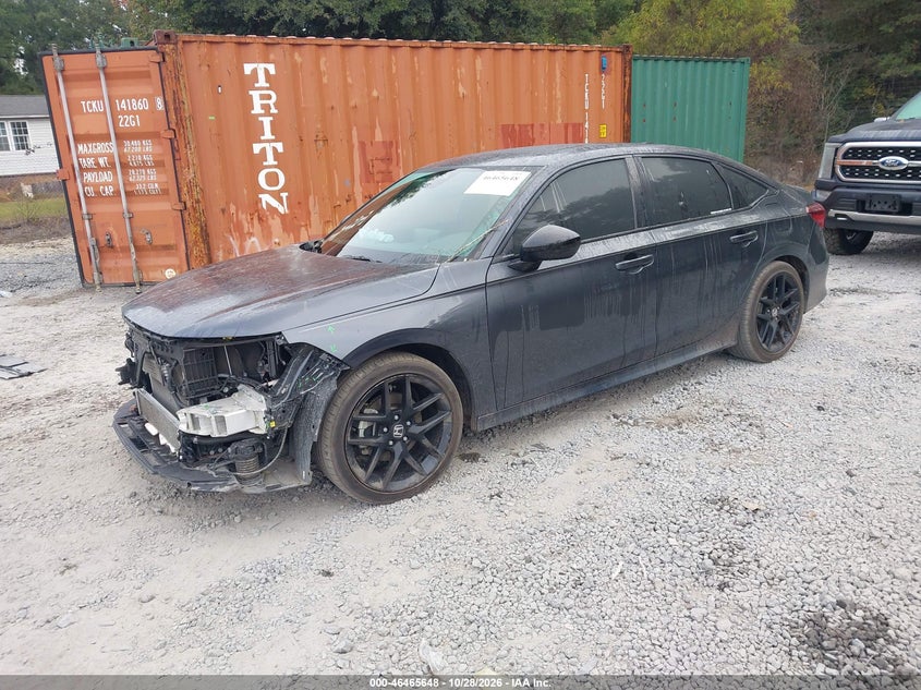 Vin: 2hgfe4f89sh321387, lot: 46966024, honda civic hybrid sport/sport touring 20252