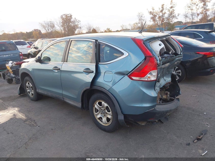 Vin: 2hkrm4h31eh654842, lot: 46966026, honda cr-v lx 20143