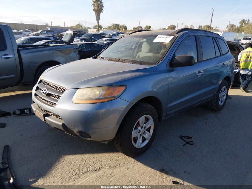 2009 Hyundai Santa Fe Gls, Обычный износ, IAAI, VIN 5NMSG13D79H322527 — фото 2