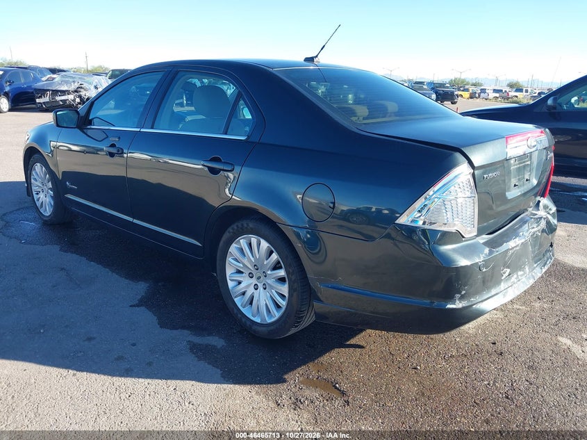 Vin: 3fadp0l3xar418866, lot: 46966089, ford fusion hybrid 20103