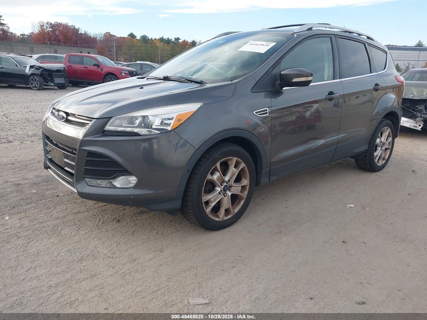 2015 Ford Escape Titanium, Обычный износ, IAAI, VIN 1FMCU9J90FUB53865 — фото 2