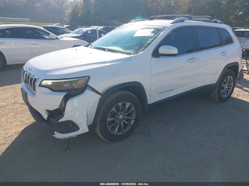 2019 Jeep Cherokee Latitude Plus 4X4, Front End, IAAI, VIN 1C4PJMLB6KD388752 — photo 2