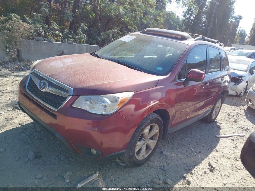 2015 Subaru Forester 2.5I Limited, Удар сзади, IAAI, VIN JF2SJAHC7FH444367 — фото 2