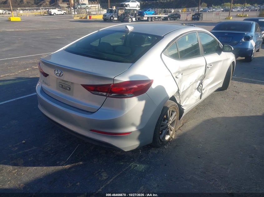 Vin: 5npd84lf3jh395958, lot: 46967054, hyundai elantra sel 20184