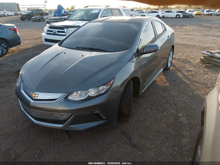 Vin: 1g1rc6s54hu210690, lot: 46967209, chevrolet volt lt 20172