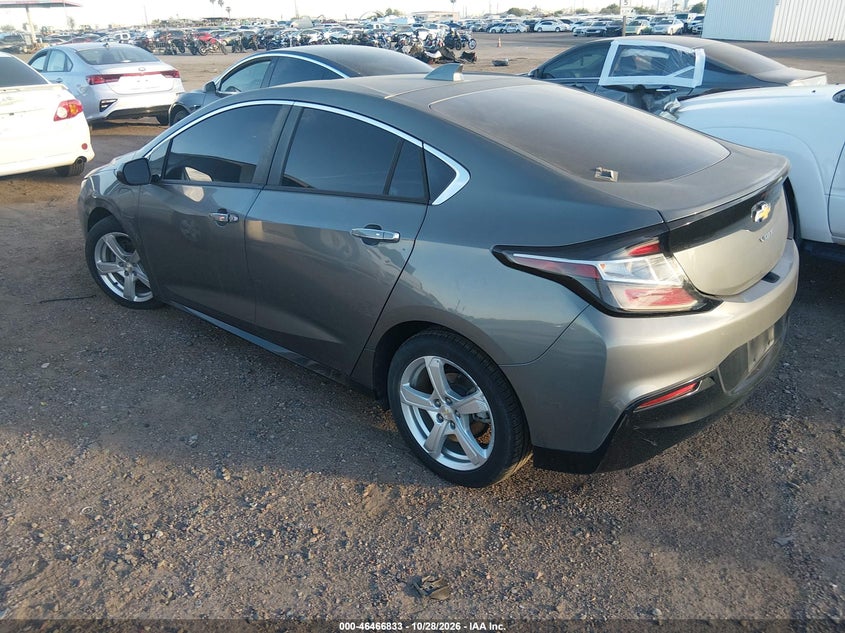 Vin: 1g1rc6s54hu210690, lot: 46967209, chevrolet volt lt 20173
