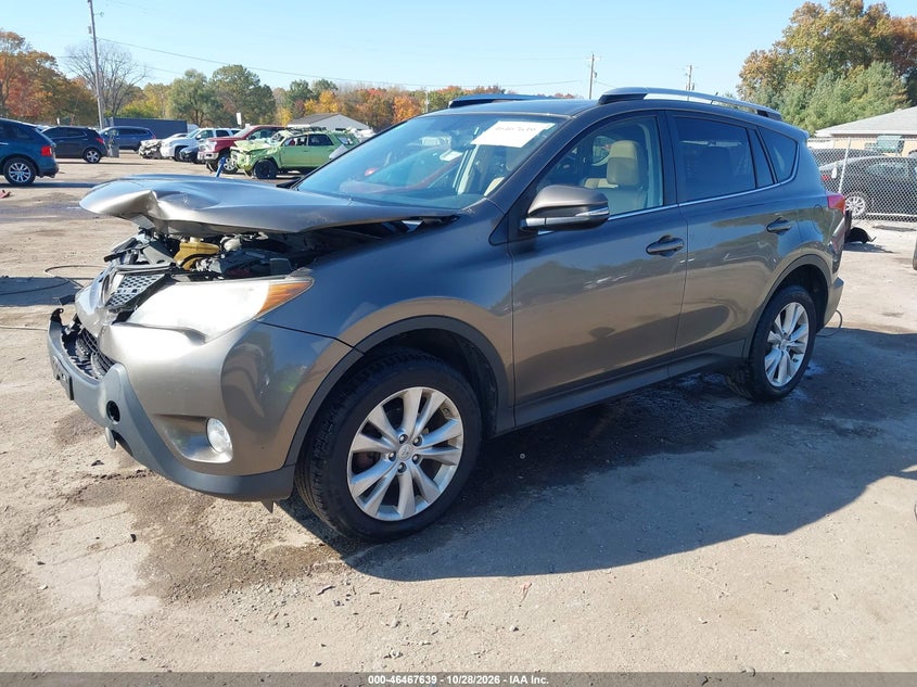 Vin: jtmdfrev0fd166190, lot: 46968018, toyota rav4 limited 20152