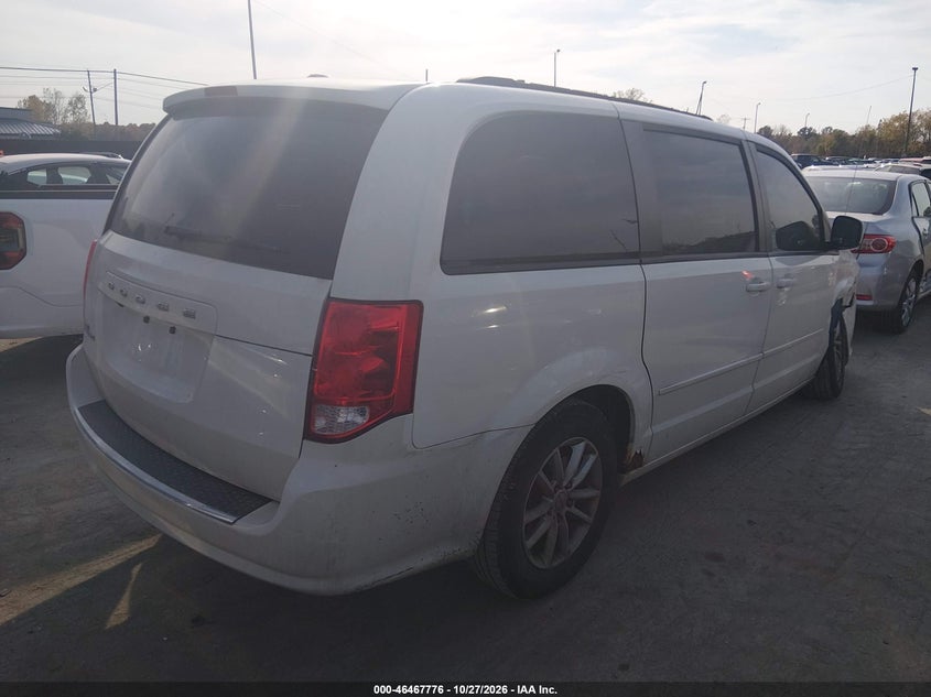 Vin: 2c4rdgcg7dr570263, lot: 46968155, dodge grand caravan sxt 20134