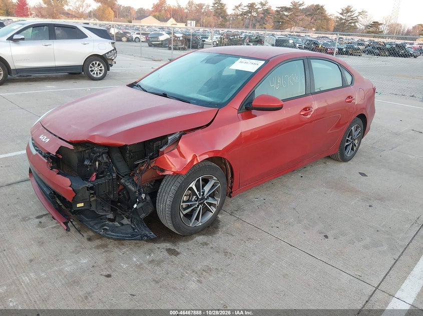 Vin: 3kpf24ad1pe626252, lot: 46968267, kia forte lxs 20232