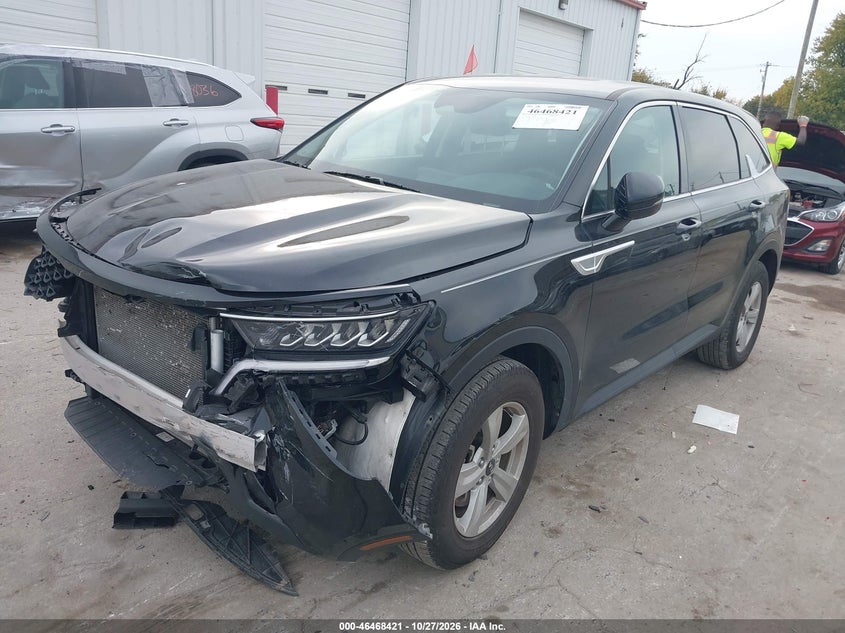 Vin: 5xyrg4lc5mg002164, lot: 46968800, kia sorento lx 20212