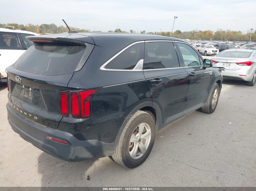 Vin: 5xyrg4lc5mg002164, lot: 46968800, kia sorento lx 20214