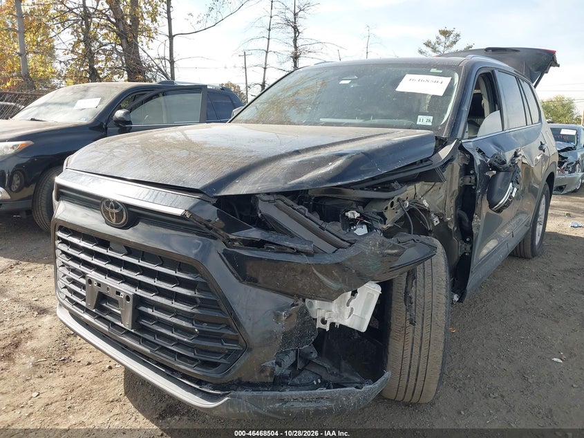 Vin: 5tdaaab54rs026112, lot: 46968883, toyota grand highlander xle 20242