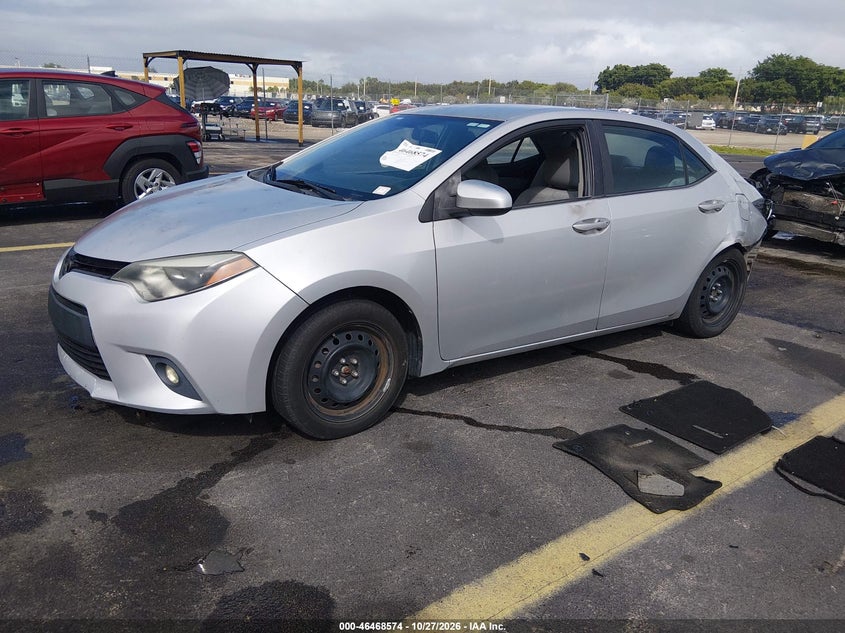 Vin: 2t1burhe9ec155130, lot: 46968953, toyota corolla le 20142