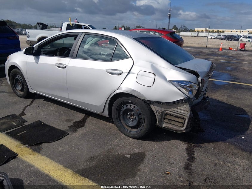 Vin: 2t1burhe9ec155130, lot: 46968953, toyota corolla le 20143