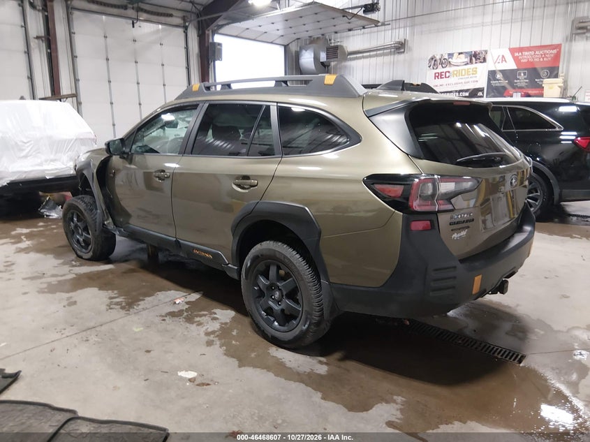 Vin: 4s4btgud8n3115629, lot: 46968986, subaru outback wilderness 20223