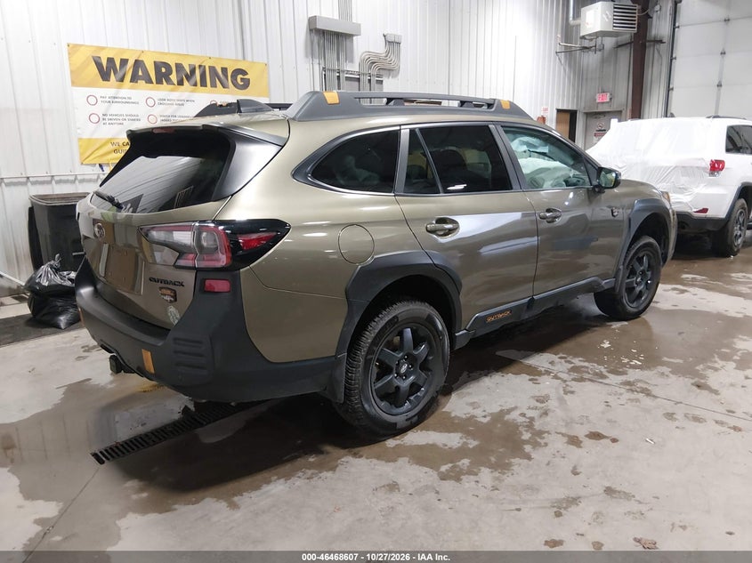 Vin: 4s4btgud8n3115629, lot: 46968986, subaru outback wilderness 20224