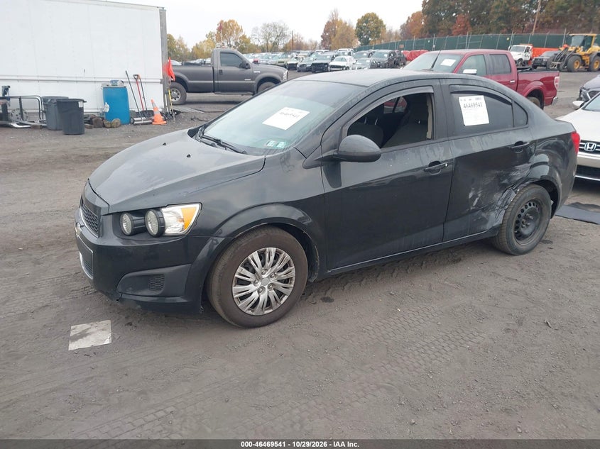 Vin: 1g1ja5sg8d4186435, lot: 46969921, chevrolet sonic ls auto 20132