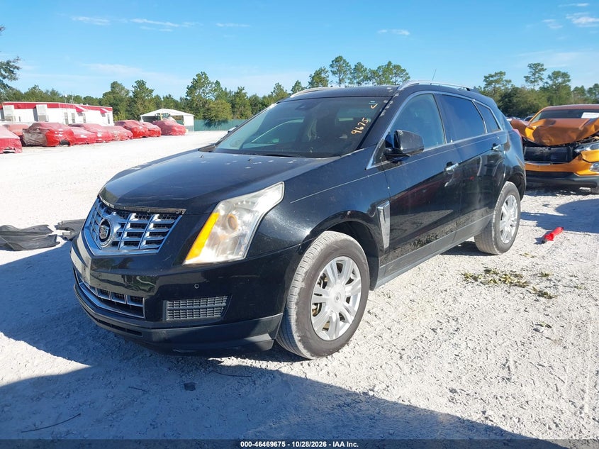 2013 Cadillac Srx Luxury Collection, Стихія, IAAI, VIN 3GYFNCE32DS648125 — фото 2