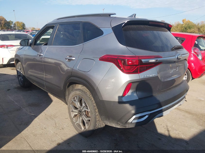 Vin: kndercaa1m7224282, lot: 46970061, kia seltos ex 20213
