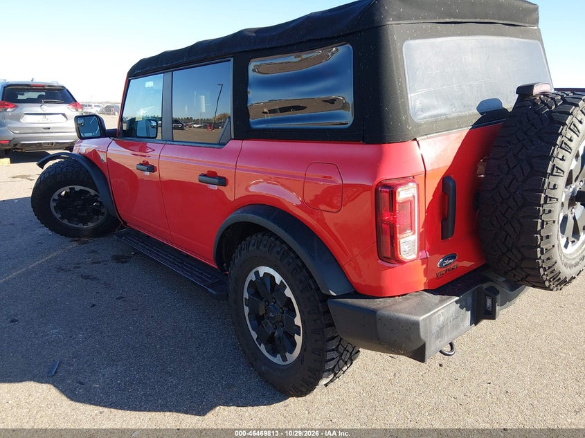 Vin: 1fmde5bh7mla82585, lot: 46970192, ford bronco big bend 20213