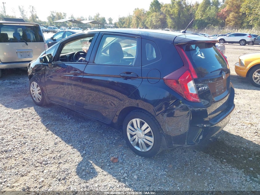 Vin: jhmgk5h58gs013002, lot: 46970295, honda fit lx 20163