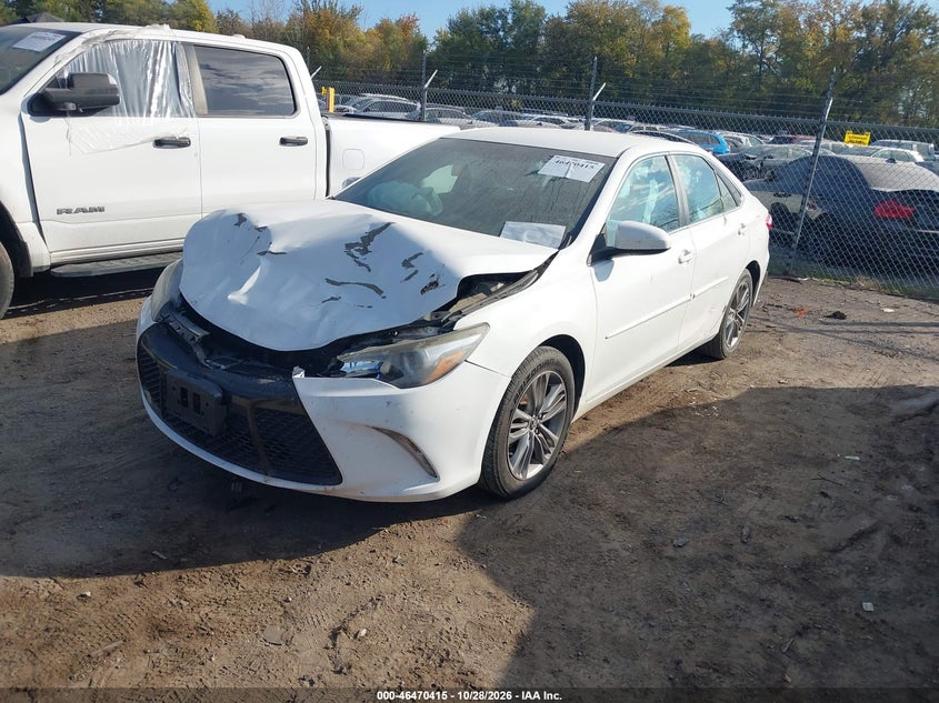 Vin: 4t1bf1fk6hu661246, lot: 46970794, toyota camry se 20172
