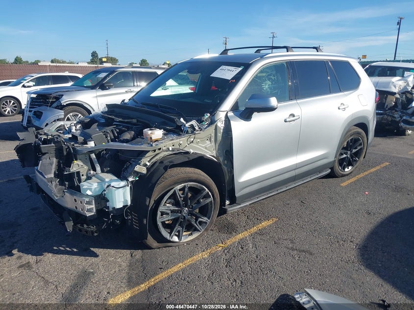 Vin: 5tdadab55rs007642, lot: 46970826, toyota grand highlander hybrid limited max 20242