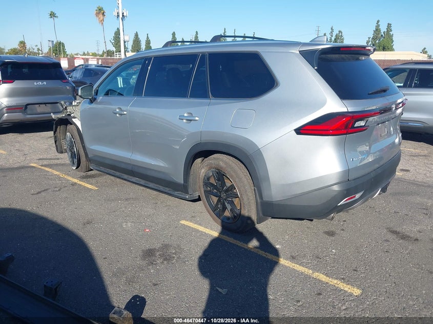 Vin: 5tdadab55rs007642, lot: 46970826, toyota grand highlander hybrid limited max 20243