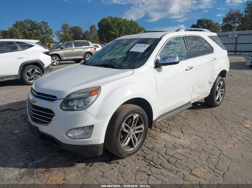 2016 Chevrolet Equinox Ltz, Лівий бік, IAAI, VIN 2GNFLGEK2G6290187 — фото 2