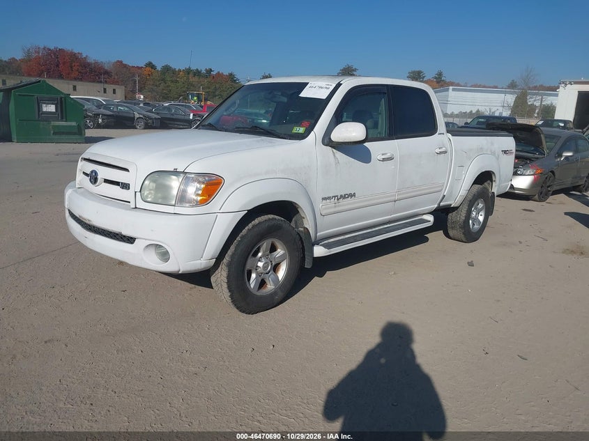 2005 Toyota Tundra Limited V8, Обычный износ, IAAI, VIN 5TBDT48155S490266 — фото 2