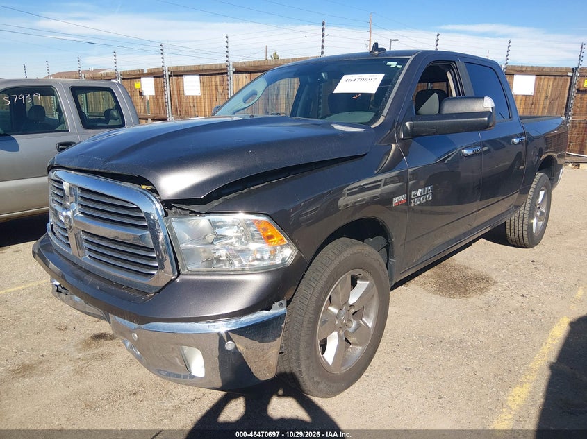 Vin: 3c6rr7lt5gg149223, lot: 46971076, ram 1500 big horn 20162