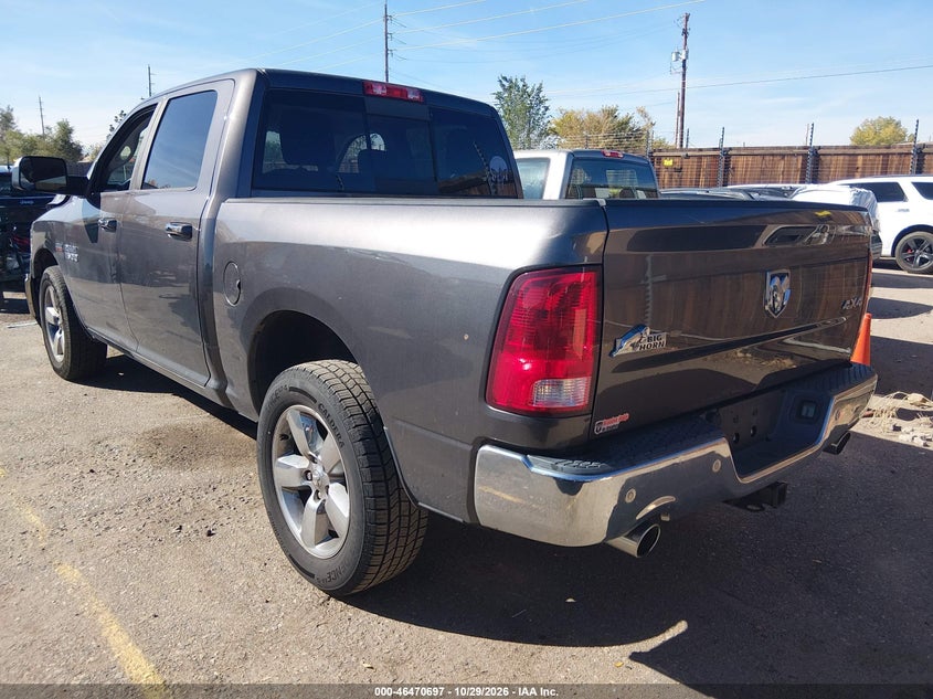 Vin: 3c6rr7lt5gg149223, lot: 46971076, ram 1500 big horn 20163