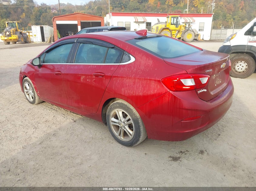 Vin: 1g1be5sm0h7123929, lot: 46971084, chevrolet cruze lt auto 20173