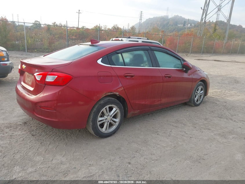 Vin: 1g1be5sm0h7123929, lot: 46971084, chevrolet cruze lt auto 20174