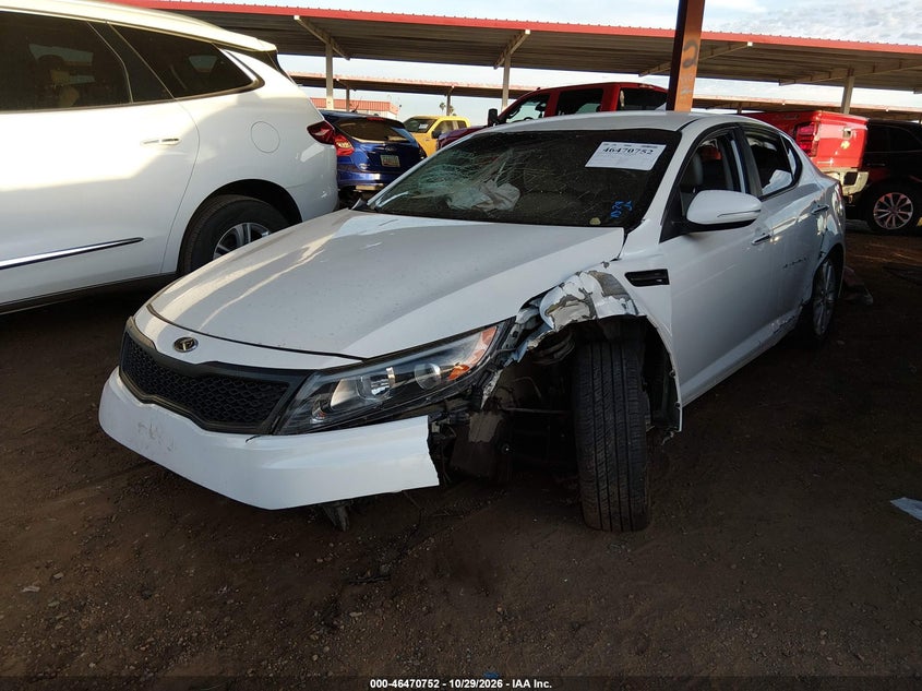 2014 Kia Optima Lx, All Over, IAAI, VIN 5XXGM4A72EG340472 — photo 2