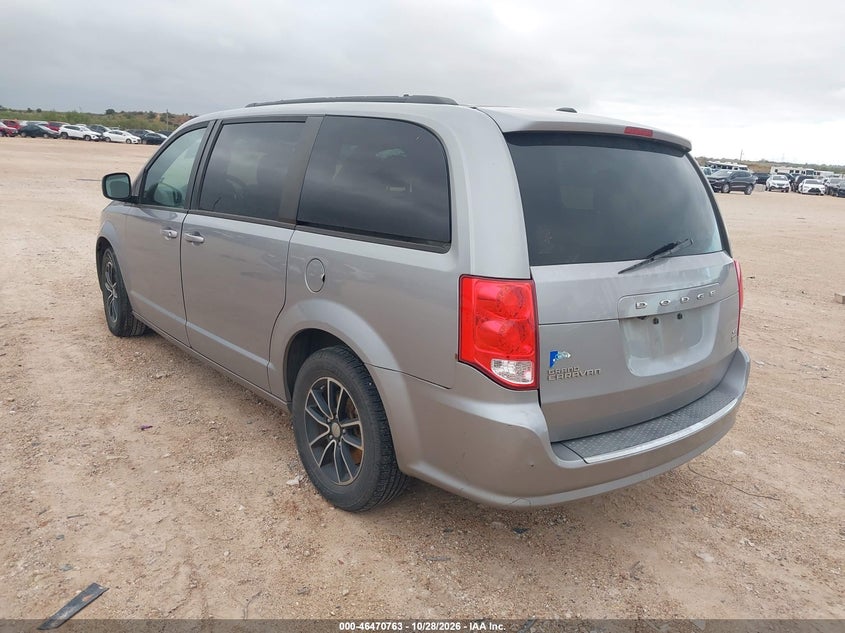 Vin: 2c4rdgeg9jr361311, lot: 46971142, dodge grand caravan gt 20183