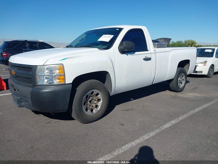 Vin: 1gcncpex2dz220382, lot: 46971162, chevrolet silverado 1500 work truck 20132
