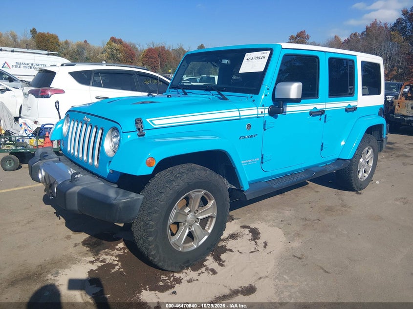 2017 Jeep Wrangler Unlimited Chief Edition 4X4, Электрика, IAAI, VIN 1C4HJWEG8HL678871 — фото 2
