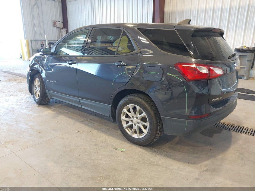 Vin: 3gnaxsev6kl295425, lot: 46971275, chevrolet equinox ls 20193
