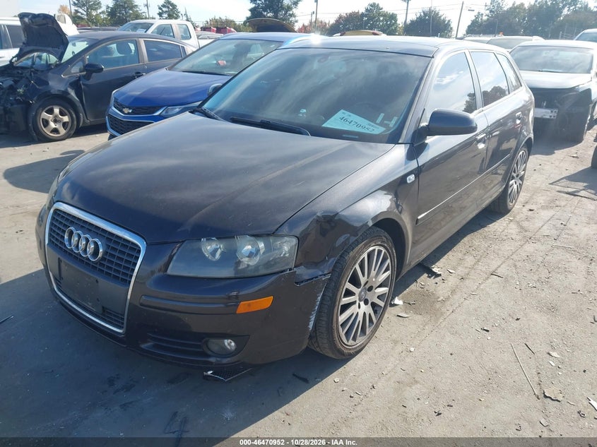 2006 Audi A3 2.0T, Обидва боки, IAAI, VIN WAUMF78PX6A139465 — фото 2
